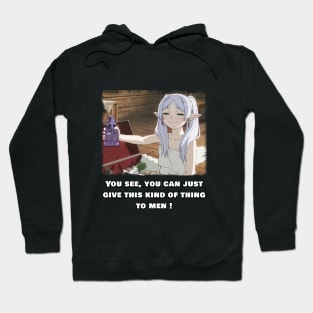 Frieren you see, you can just give this kind of thing to men ! Hoodie